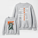 NewYork 2 Side Basketball Fans Sweatshirt