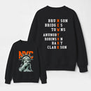 NewYork 2 Side Basketball Fans Sweatshirt