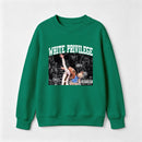 White Privilege Graphic Funny Basketball Meme Sweatshirt