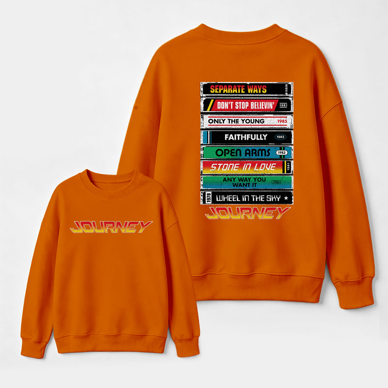 Journey Band Vintage Rock Music Sweatshirt