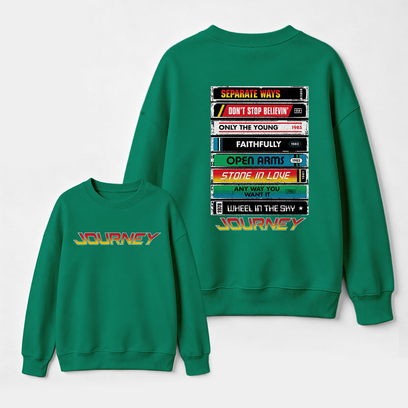 Journey Band Vintage Rock Music Sweatshirt