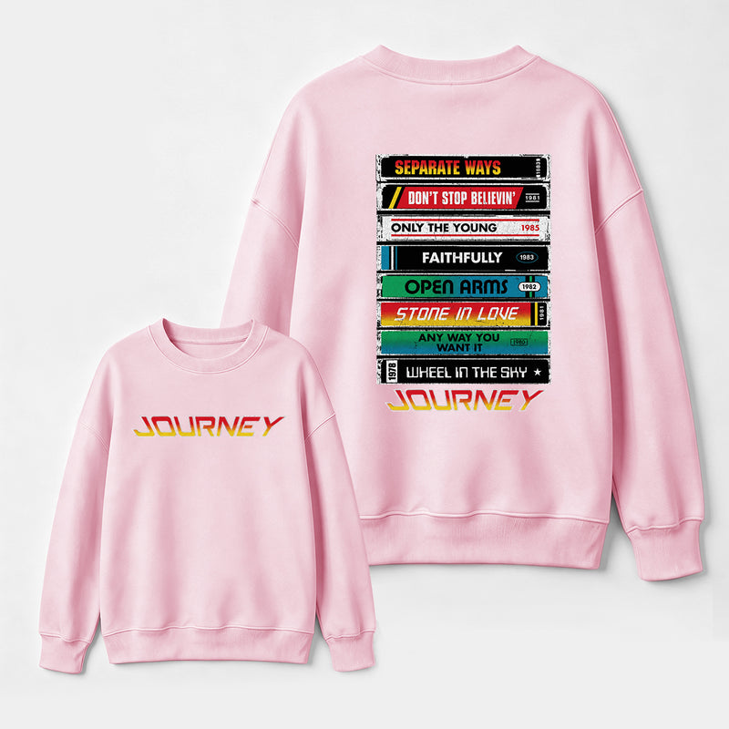 Journey Band Vintage Rock Music Sweatshirt
