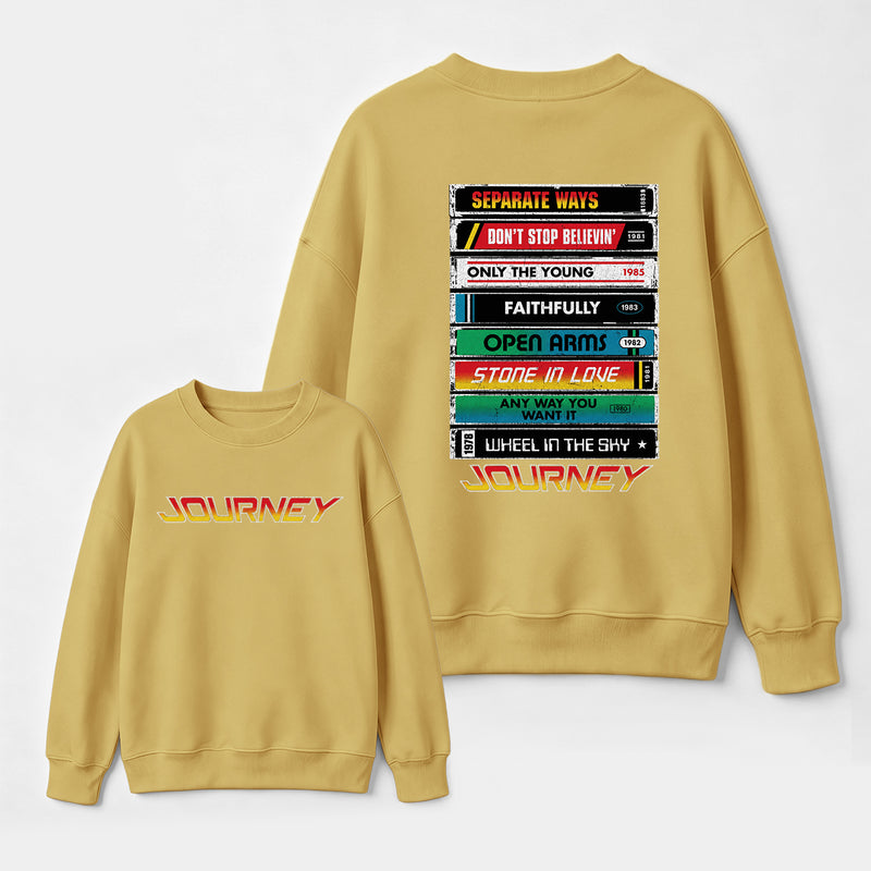 Journey Band Vintage Rock Music Sweatshirt
