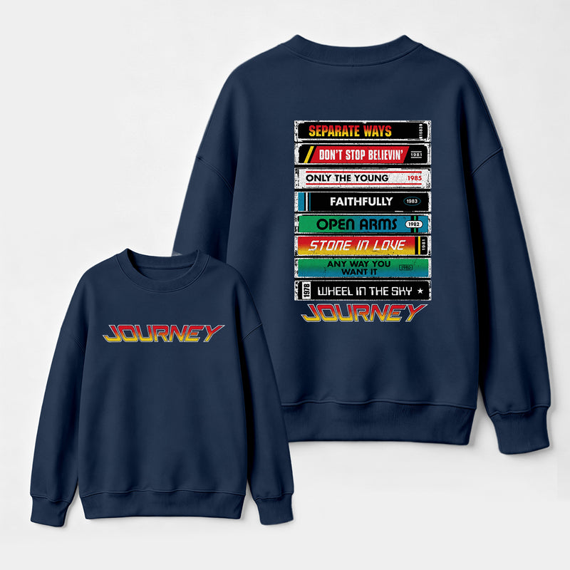Journey Band Vintage Rock Music Sweatshirt