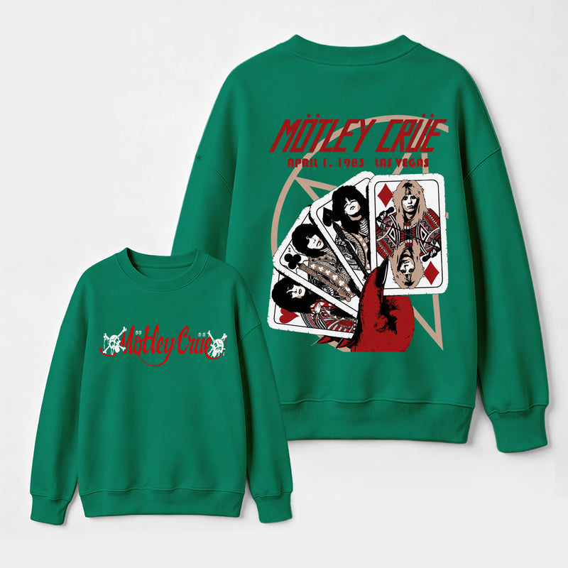 Motley Crue Rock Band Classic Sweatshirt