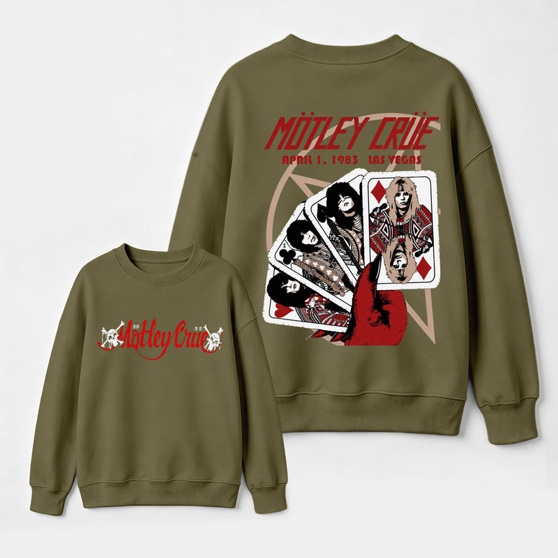 Motley Crue Rock Band Classic Sweatshirt