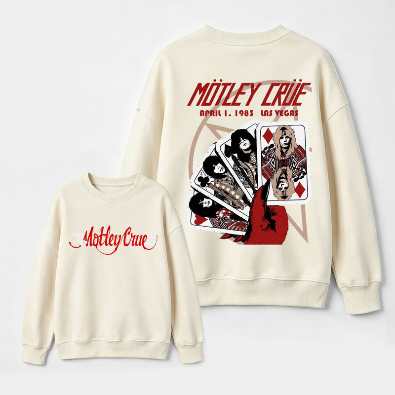 Motley Crue Rock Band Classic Sweatshirt