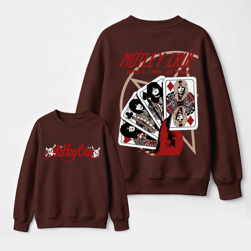 Motley Crue Rock Band Classic Sweatshirt