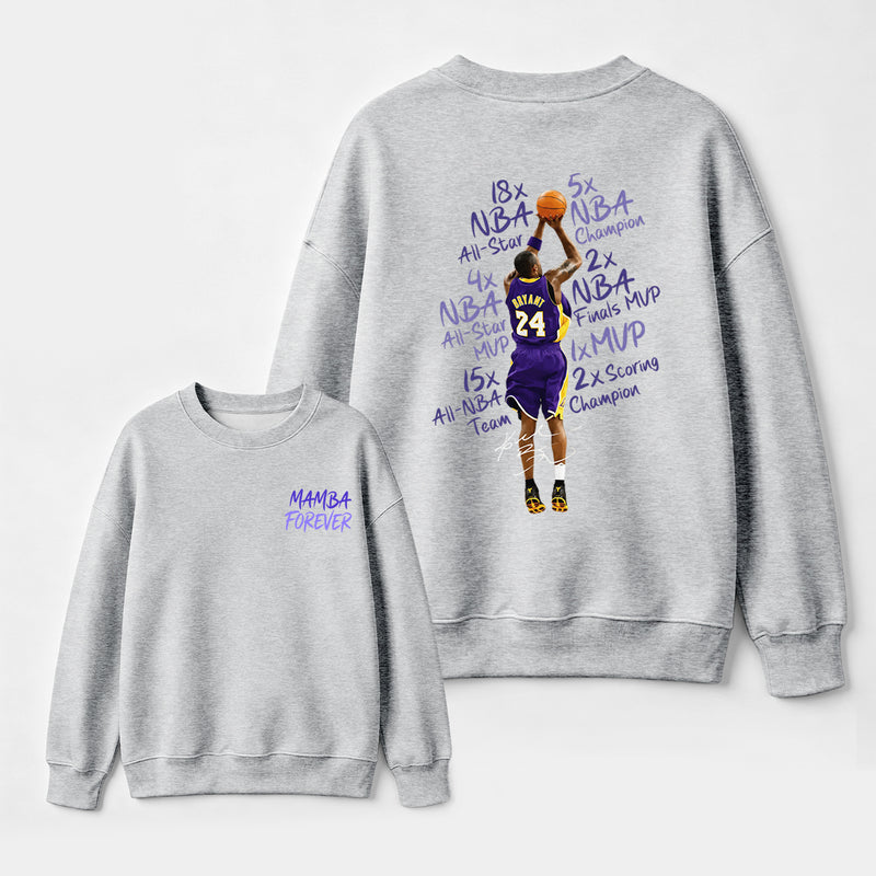 Kobe Bryant Mamba Forever Basketball Sweatshirt