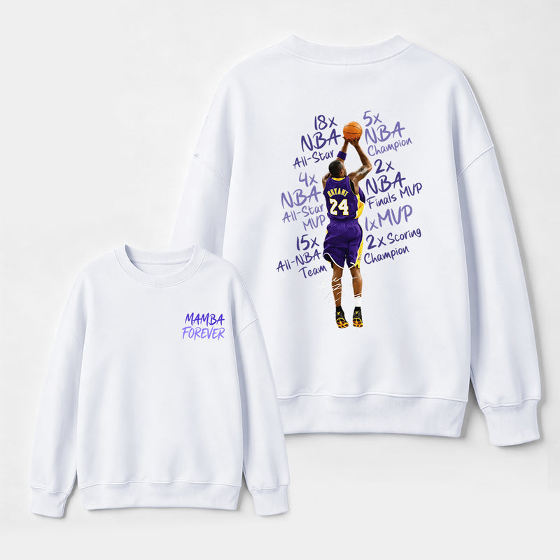 Kobe Bryant Mamba Forever Basketball Sweatshirt