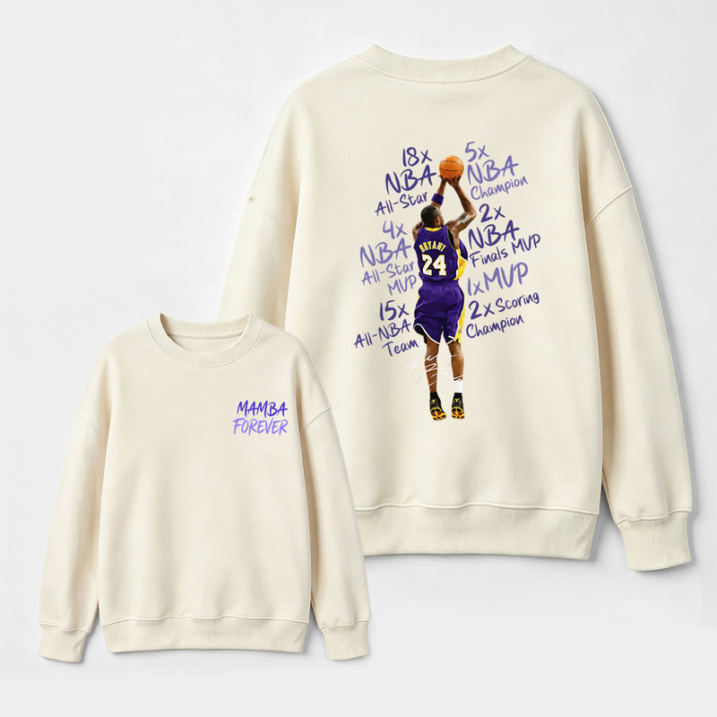 Kobe Bryant Mamba Forever Basketball Sweatshirt