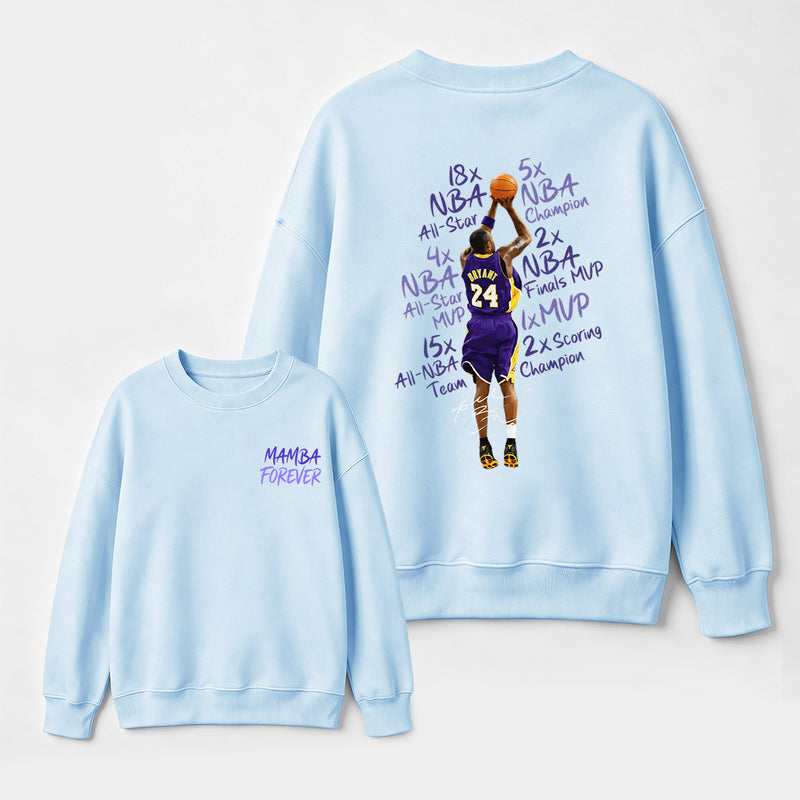 Kobe Bryant Mamba Forever Basketball Sweatshirt