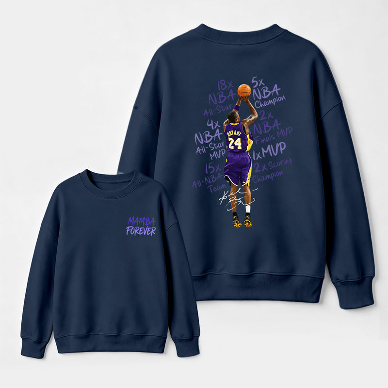Kobe Bryant Mamba Forever Basketball Sweatshirt