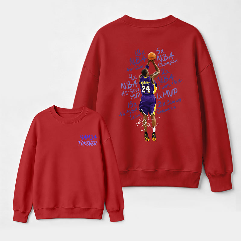 Kobe Bryant Mamba Forever Basketball Sweatshirt