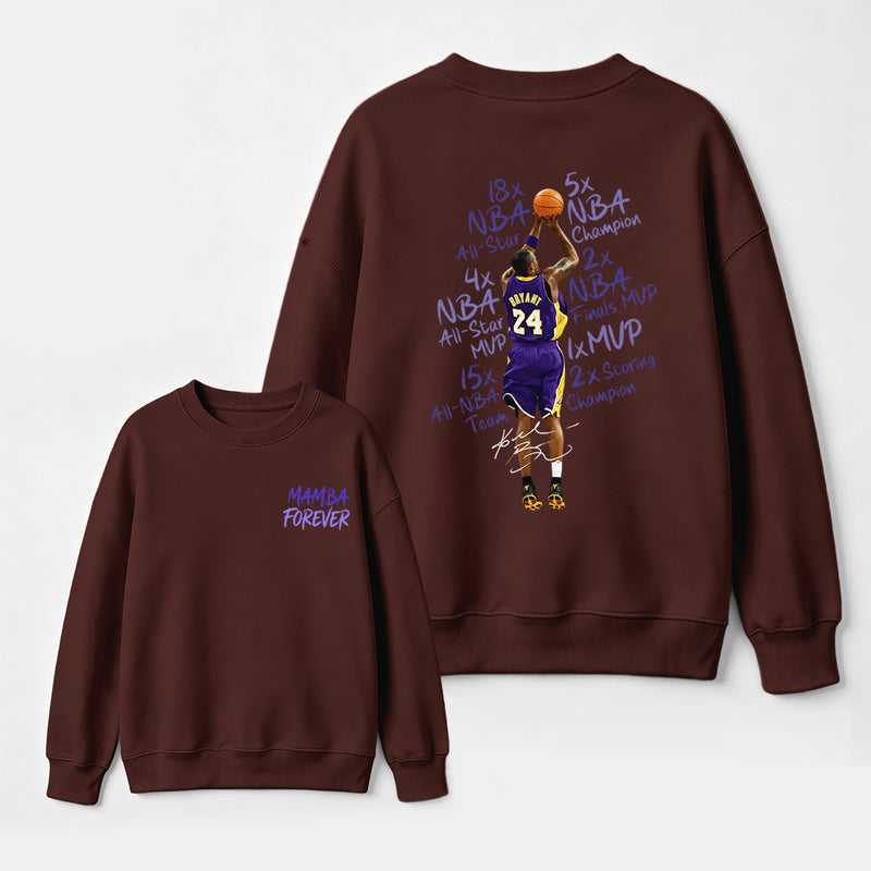 Kobe Bryant Mamba Forever Basketball Sweatshirt