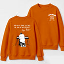 "No Matter Where Life Takes Me, Find Me With A Smile" Mac Miller Album Collage Sweatshirt