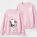 "No Matter Where Life Takes Me, Find Me With A Smile" Mac Miller Album Collage Sweatshirt