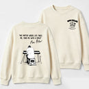 "No Matter Where Life Takes Me, Find Me With A Smile" Mac Miller Album Collage Sweatshirt
