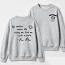 Find me with a smile wherever life leads Mac Miller Sweatshirt