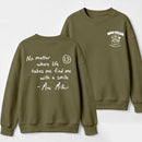 Find me with a smile wherever life leads Mac Miller Sweatshirt