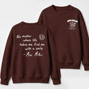 Find me with a smile wherever life leads Mac Miller Sweatshirt