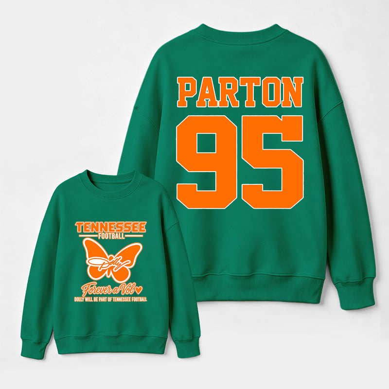 Dolly Parton Tennessee 95 Country Music Football Sweatshirt