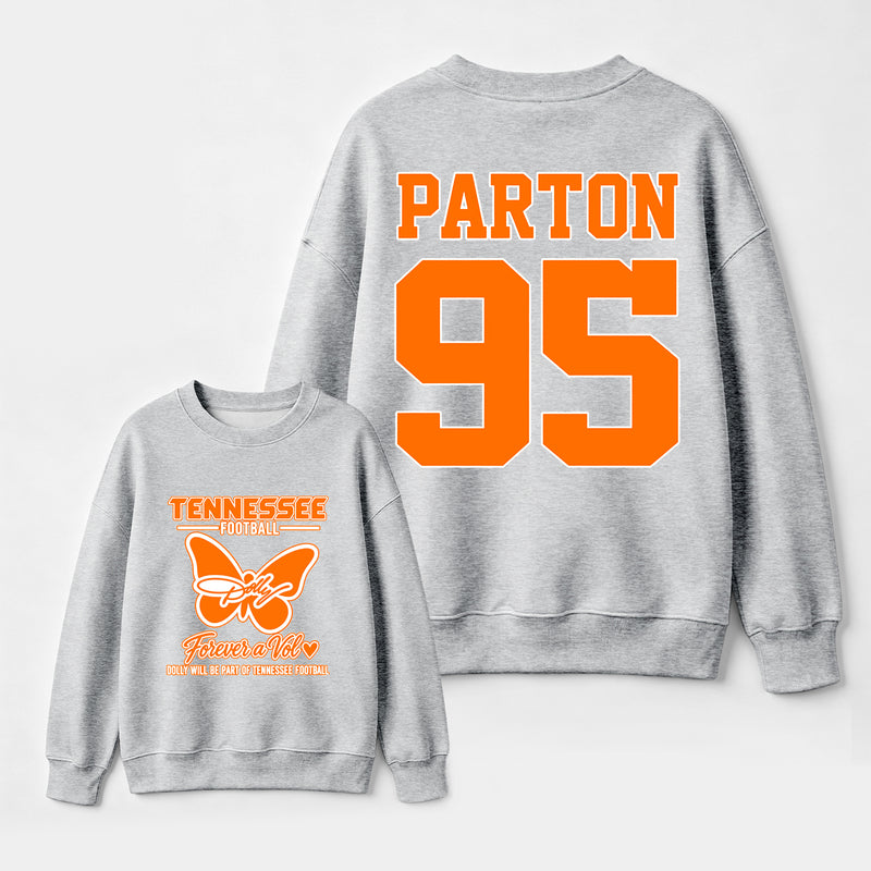 Dolly Parton Tennessee 95 Country Music Football Sweatshirt