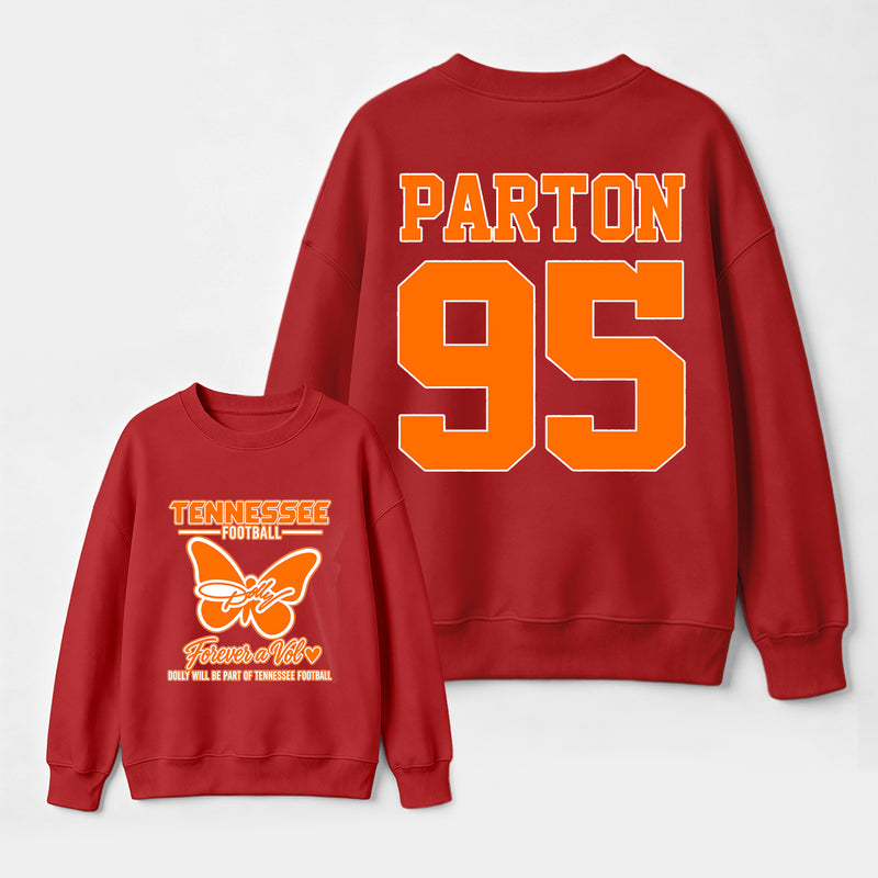 Dolly Parton Tennessee 95 Country Music Football Sweatshirt