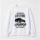 Pop Pop Name Graphic Casual Streetwear Sweatshirt