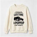 Pop Pop Name Graphic Casual Streetwear Sweatshirt