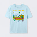 Light Blue Can I Lick It Periodic Table T-Shirt