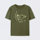 Army Green Rabbit or Duck Funny T-Shirt