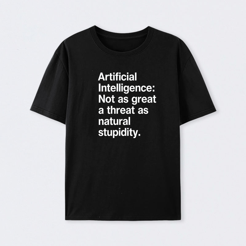 Black Artificial Intelligence T-Shirt