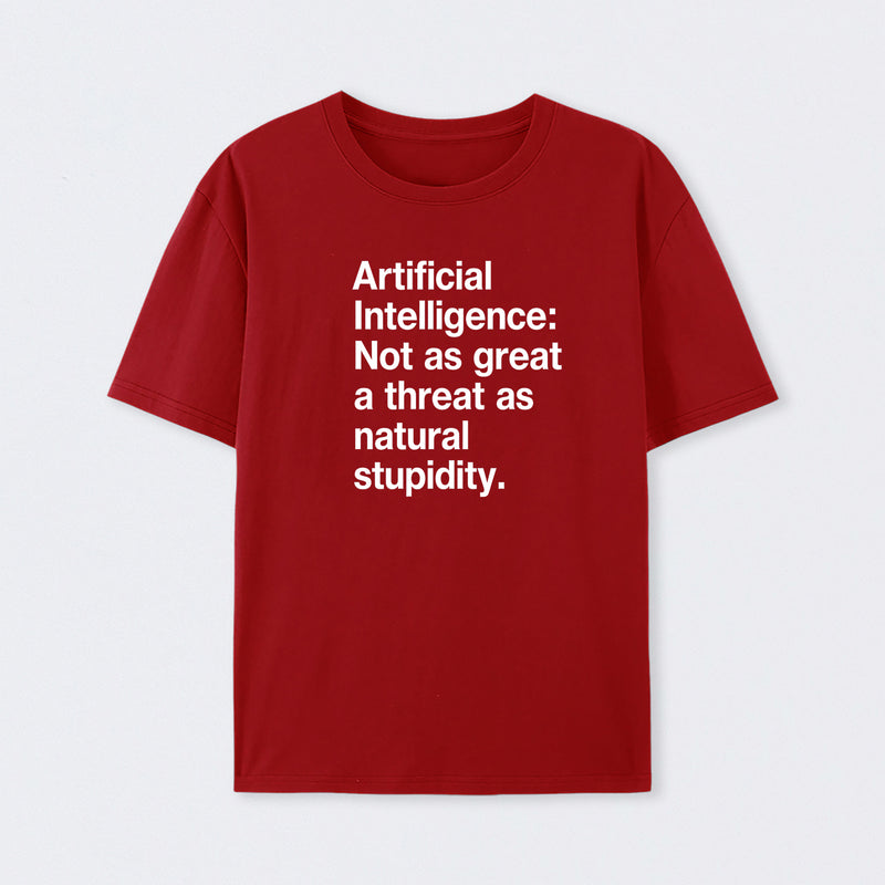 Red Artificial Intelligence T-Shirt
