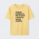 Yellow Artificial Intelligence T-Shirt