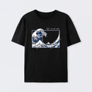 Black The Great Fibonacci Wave Science T-Shirt