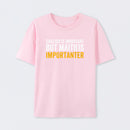 Pink English is important but Math is importanter T-Shirt