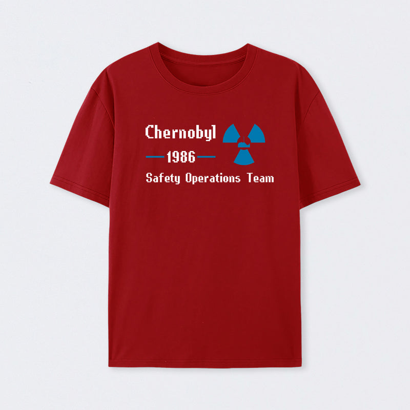 Red Chernobyl 1986 T-Shirt