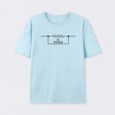Light Blue Funny Engineer Resistor Science T-Shirt