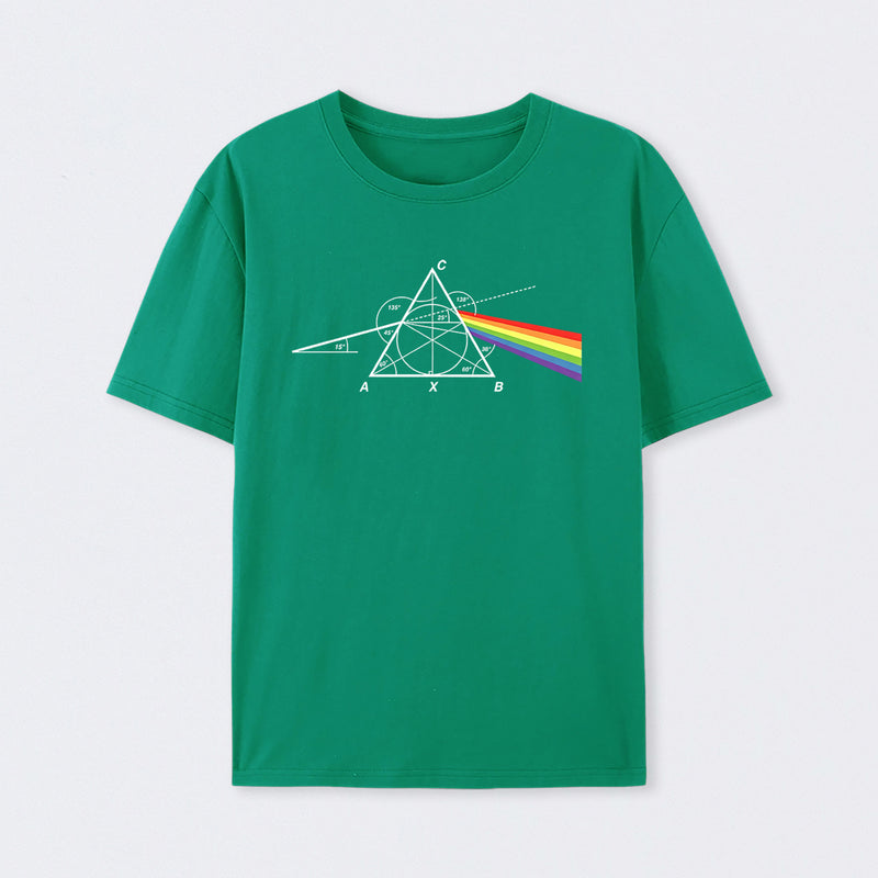Green Optical Deconstruction T-Shirt