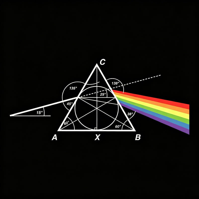 Optical Deconstruction Cotton Unisex T-Shirt