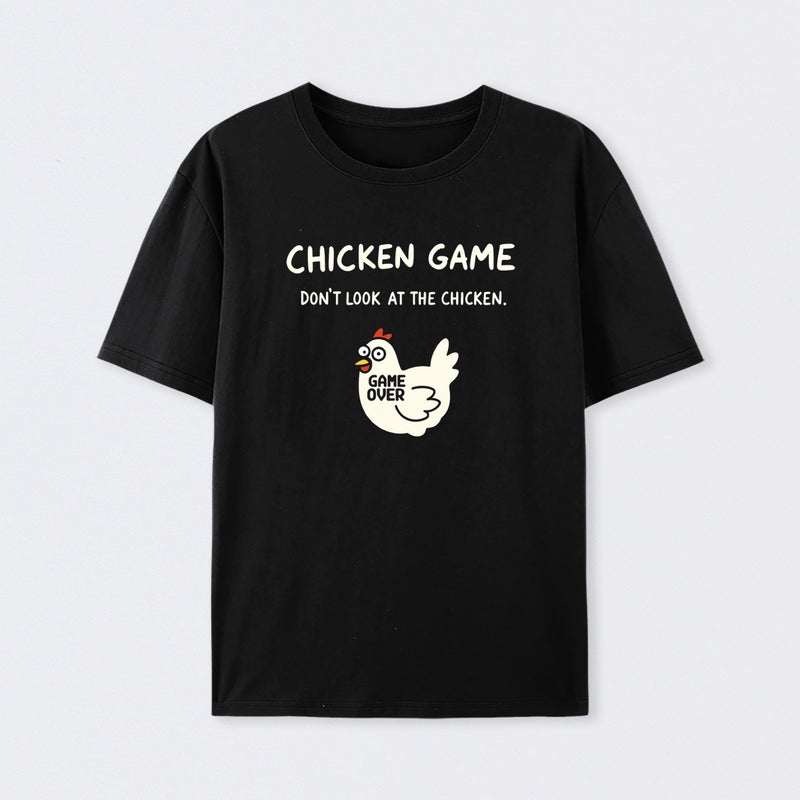 Black Chicken Game T-Shirt