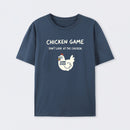 Navy Chicken Game T-Shirt