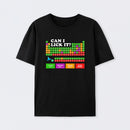 Black Can I Lick It Periodic Table T-Shirt