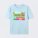 Light Blue Can I Lick It Periodic Table T-Shirt