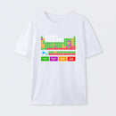 White Can I Lick It Periodic Table T-Shirt