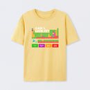 Yellow Can I Lick It Periodic Table T-Shirt