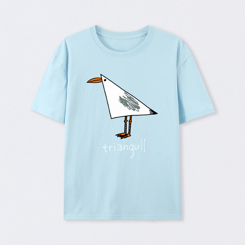 Light Blue Triangull T-Shirt
