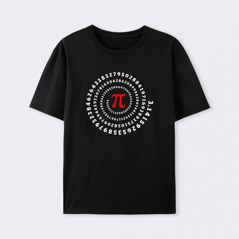 Black Pi Science Number Sequence Classic T-Shirt