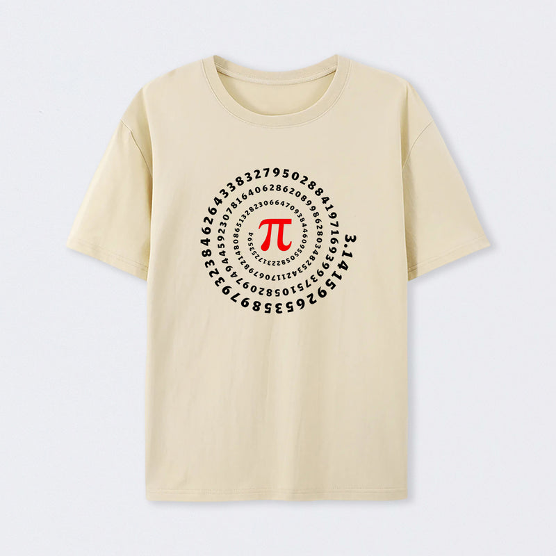 Cream Pi Science Number Sequence Classic T-Shirt